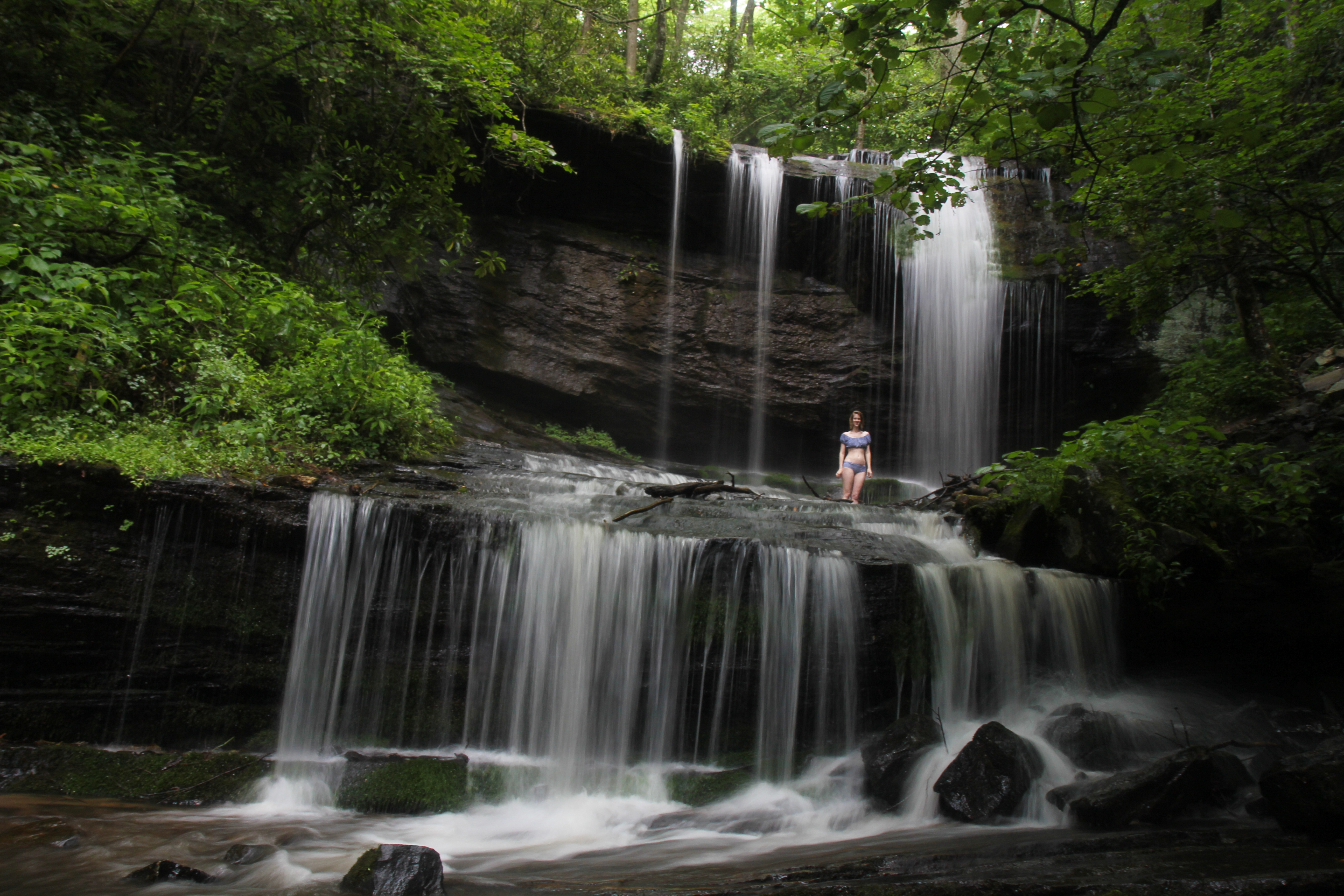 Grassy Creek Falls & Little Switzerland