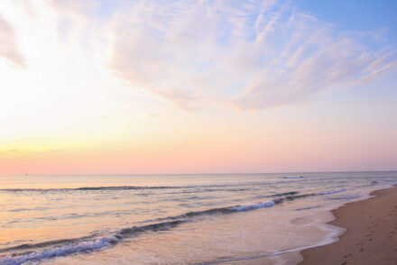 Nags Head, Outer Banks Sunrise on the beach