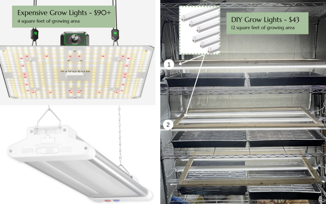 Cheap grow lights DIY Project