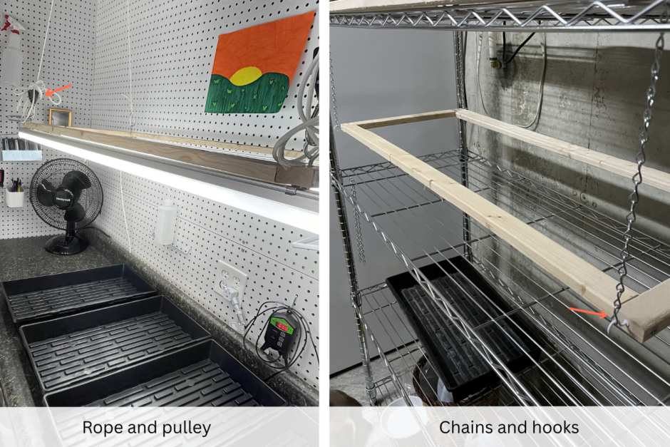 Rope vs. Chain method